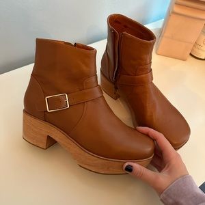 Charlotte Stone Brown Low Boots